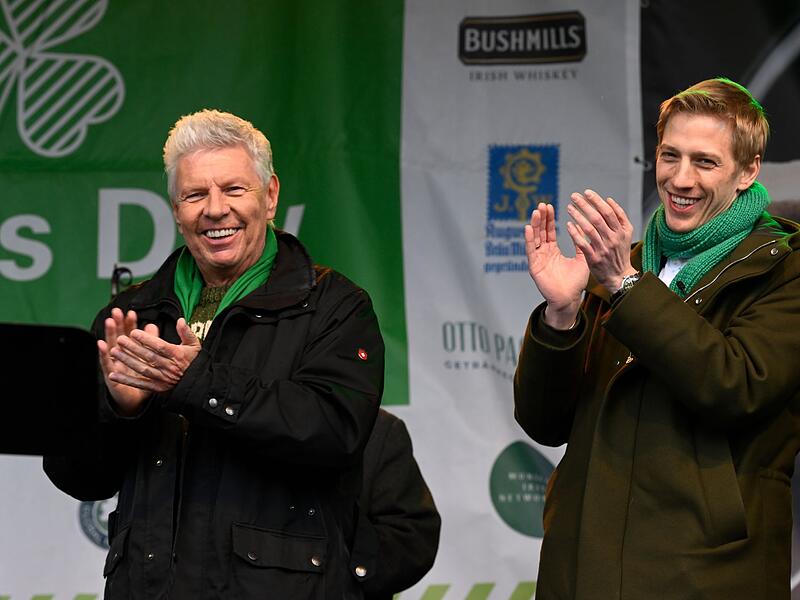 Parade zum St. Patrick's Day