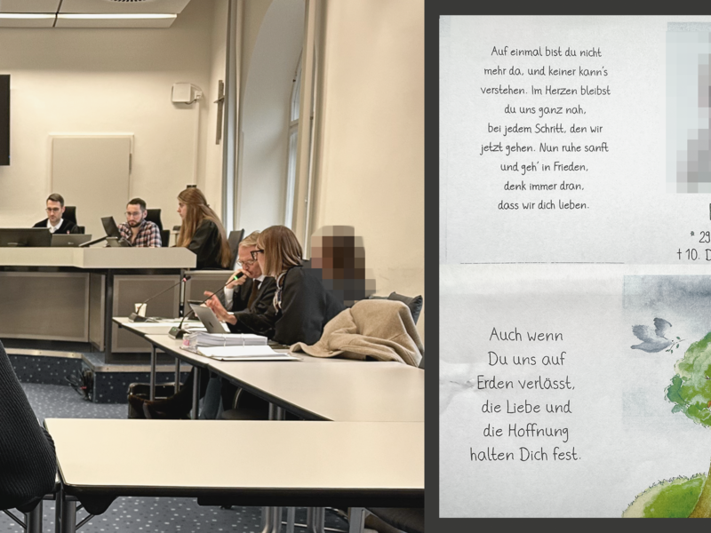 Klara-Prozess vor dem Landgericht Bamberg