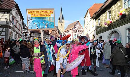 Faschingsumzug ZeilFaschingsumzug Zeil