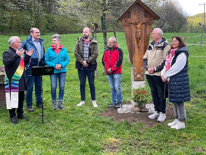 Wegkreuz in Mitgenfeld