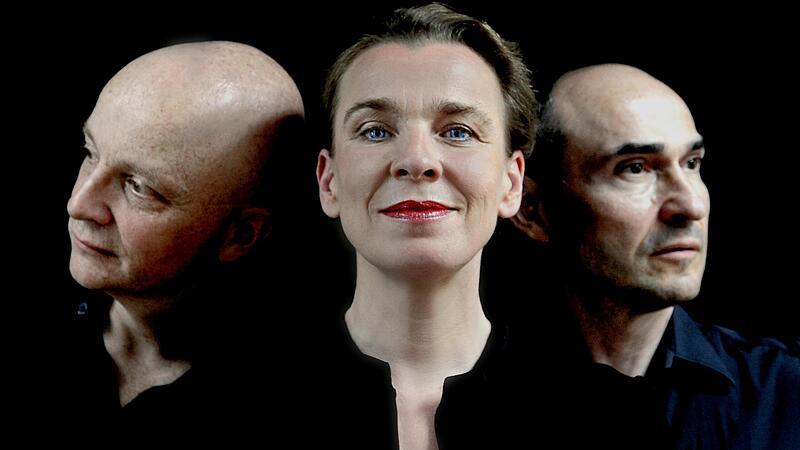 Ben Süverkrüp, Tina Teubner und Stephan Picard (von links) treten zusammen am 17. Juni im Schüttbau auf.