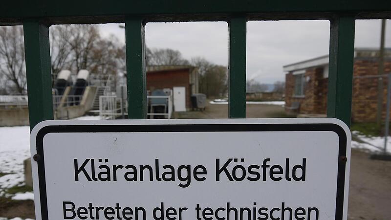 Fast zwei Drittel ihrer Investitionen muss die Gemeinde Meeder  in die Sanierung der Kläranlage Kösfeld stecken.