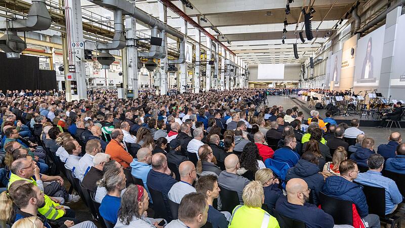 VW-Betriebsversammlung in Wolfsburg