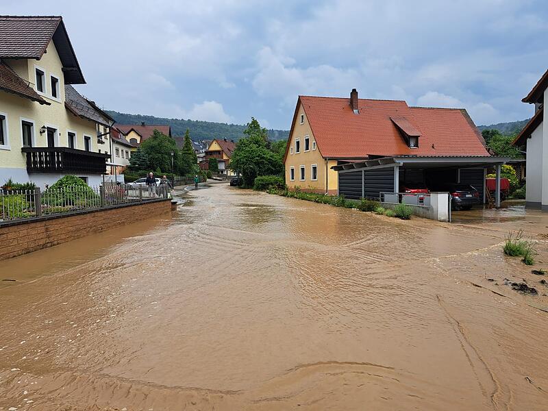 Hochwasser Weilersbach