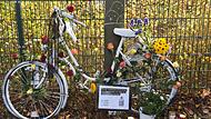 Mahnwache nach t&ouml;dlichem Fahrradunfall