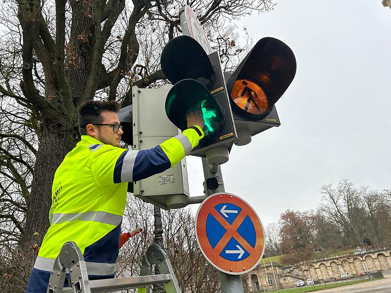 Coburger Bratwurst-AmpelCoburger Bratwurst-Ampel Coburger Bratwurst-Ampel in Betrieb gegangen