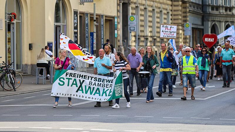 Seit Corona-Pandemie zieht Stay Awake regelmäßig durch Bamberg Seit Corona-Pandemie zieht Stay Awake regelmäßig durch Bamberg