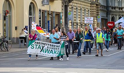 Seit Corona-Pandemie zieht Stay Awake regelm&auml;&szlig;ig durch Bamberg
