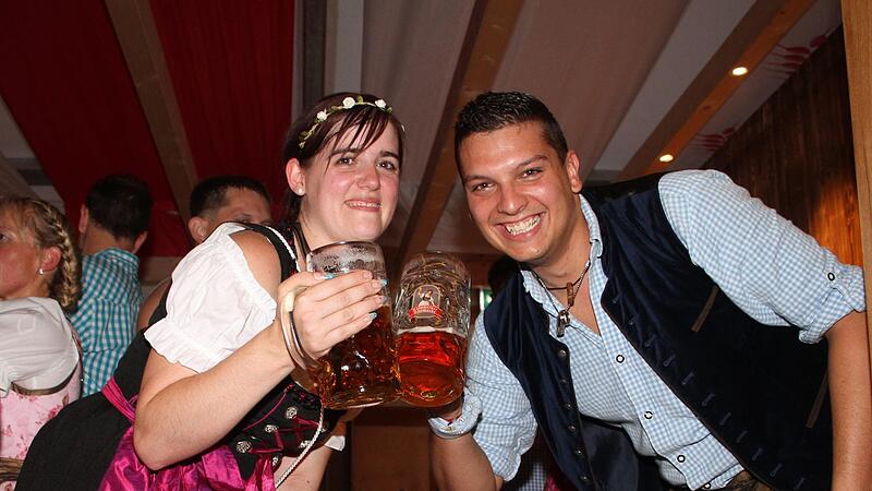 Auf der Bierwoche 2018 hat Nino Richter seiner Christiane einen Heiratsantrag gemacht.