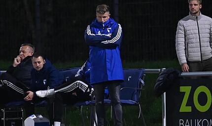 F&uuml;r Trainer Rene Ebert und Jahn Forchheim war in Schwabach nichts zu holen.