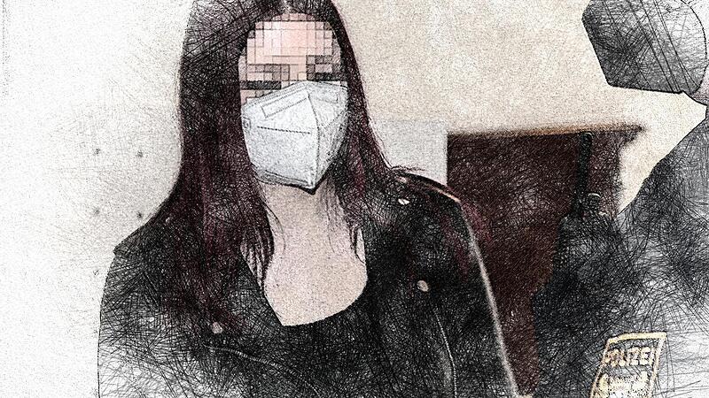 Die 19-J&auml;hrige vor dem Landgericht BambergForchheim & Fr&auml;nkische Schweiz