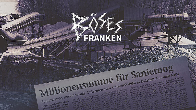 Crime-Serie Ein wahrer Fall: Die Zeitung berichtet über den Umweltskandal in den fränkischen Kiesgruben.