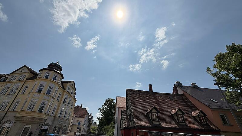 Das Hoch Ines k&ouml;nnte Forchheim den Sommer zur&uuml;ckbringen.