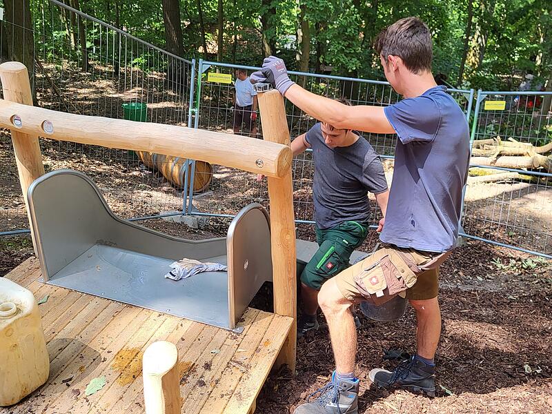 Spielplatz Kellerwald ForchheimNeuer Spielplatz am Kellerwald