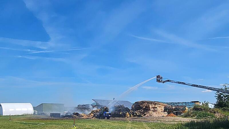 Feuer an Biogasanlage Kairlindach Feuer an Biogasanlage Kairlindach