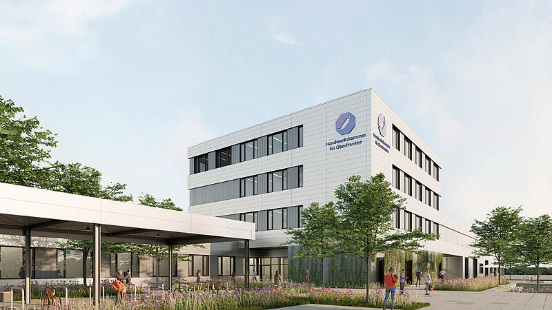 Die Handwerkskammer Oberfranken baut in Bamberg ein neues Bildungszentrum