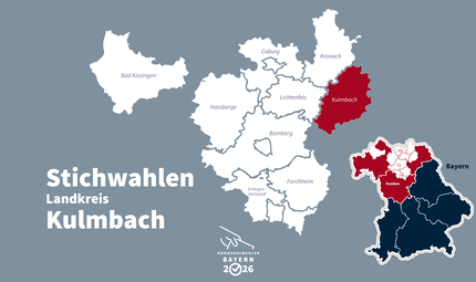 In vier St&auml;dten und Gemeinden im Landkreis Kulmbach  kommt es bei der Kommunalwahl am 22. M&auml;rz zu Stichwahlen um das B&uuml;rgermeisteramt.