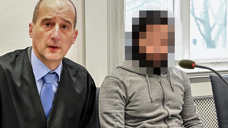 Rechtsanwalt Oliver Teichmann (l.) und der Angeklagte müssen das Urteil erst einmal verdauen. Rechtsanwalt Oliver Teichmann (l.) und der Angeklagte müssen das Urteil erst einmal verdauen.