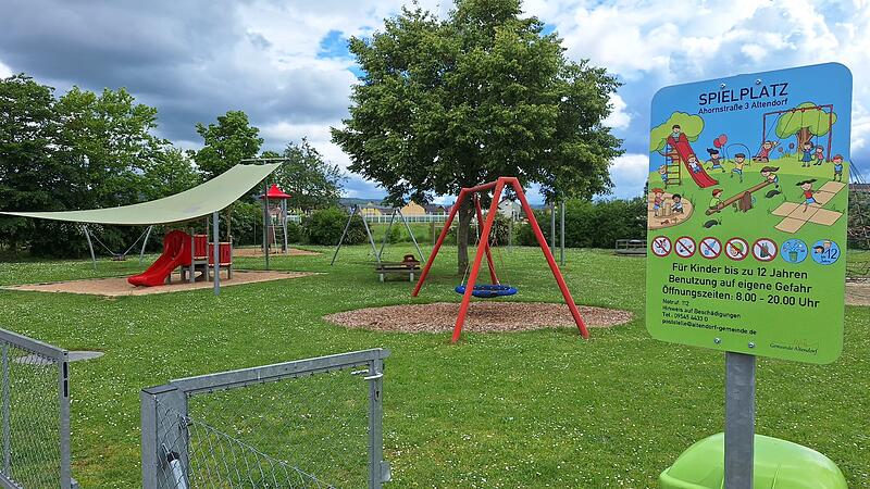 Spielplatz Altendorf Auf diesem Spielplatz in der Gemeinde Altendorf ereignete sich der Unfall im Oktober 2023.