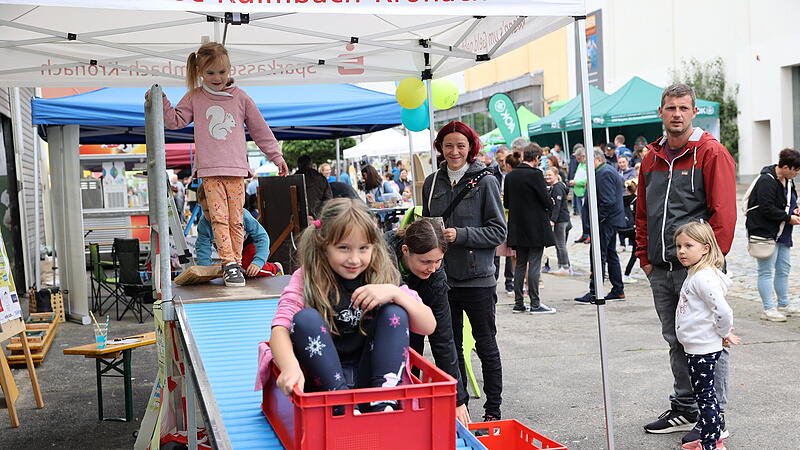 Familien und Kinder in Kulmbach beim Festival