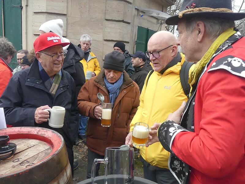 Die vielen Biersorten gaben einen Vorgeschmack auf die Erlanger Bergkirchweih.