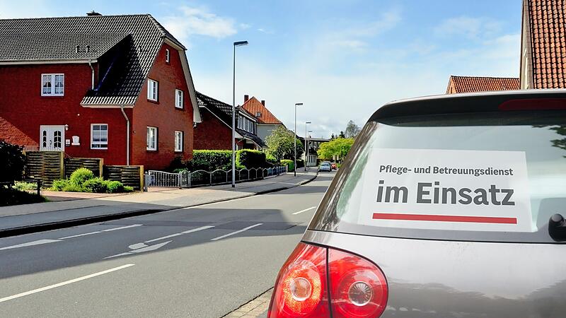 Ambulanter Pflegedienst im Einsatz