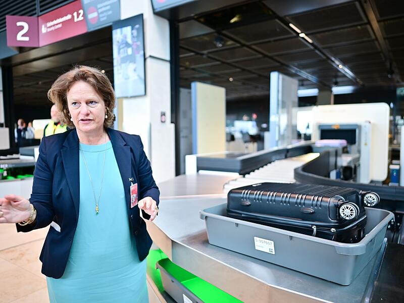 Sicherheitskontrollen am Fughafen BER