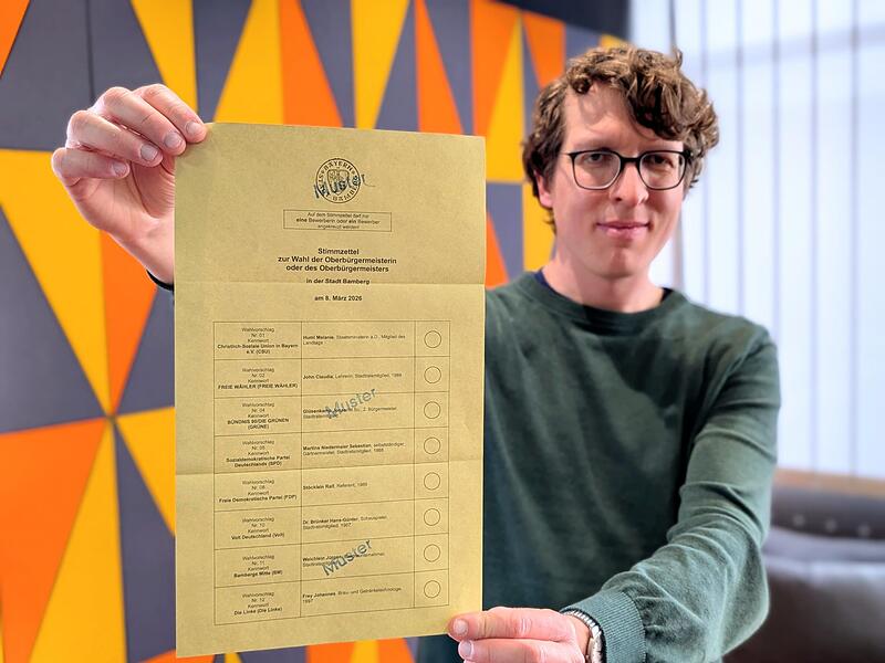 Kommunalwahl 2026 Bamberg Stimmzettel Kommunalwahl 2026 Bamberg Stimmzettel