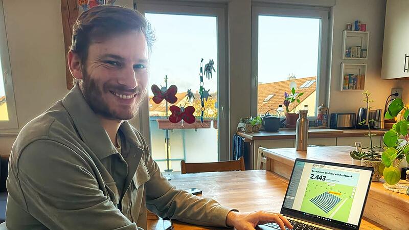Tobias Rehm ist Initiator der Aktion Balkonien'25. Tobias Rehm ist Initiator der Aktion Balkonien'25.