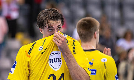 Die Entt&auml;uschung stand Mikael Helmersson ins Gesicht geschrieben.  Der Italo-Schwede war noch der beste Coburger.