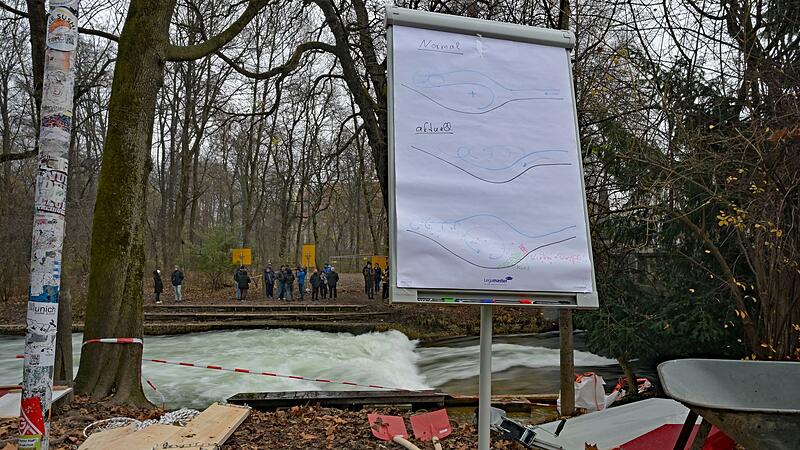 Verschwundene Eisbachwelle soll wiederbelebt werden Verschwundene Eisbachwelle soll wiederbelebt werden