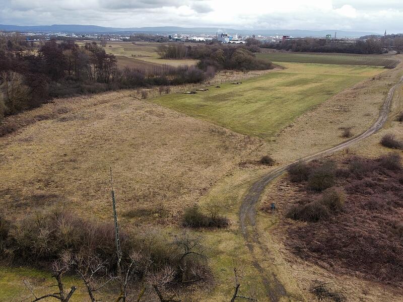 Links der Main, rechts die Regnitz: Nordwestlich der B26 bei der Firma RZB könnte ein Bamberger Gewerbegebiet entstehen. Links der Main, rechts die Regnitz: Nordwestlich der B26 bei der Firma RZB könnte ein Bamberger Gewerbegebiet entstehen