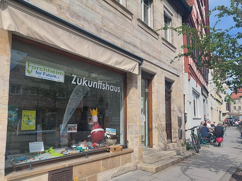 Das Zukunftshaus ist in der Sattlertorstra&szlig;e zu finden.Forchheim & Fr&auml;nkische Schweiz