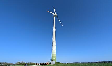 Windrad KasbergForchheim & Fr&auml;nkische Schweiz