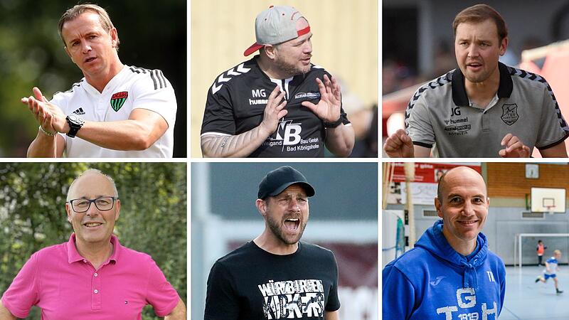 Geteiltes Echo: (oben von links) Marc Reitmaier, Matthias Gerhardt, Julian Grell sowie (unten von links) Hansjürgen Ragati, Marco Wildersinn und Tobias Riedner beurteilen die Reformpläne zum Kinderfußball höchst unterschiedlich. Geteiltes Echo: (oben von links) Marc Reitmaier, Matthias Gerhardt, Julian Grell sowie (unten von links) Hansjürgen Ragati, Marco Wildersinn und Tobias Riedner beurteilen die Reformpläne zum Kinderfußball höchst unterschiedlich.