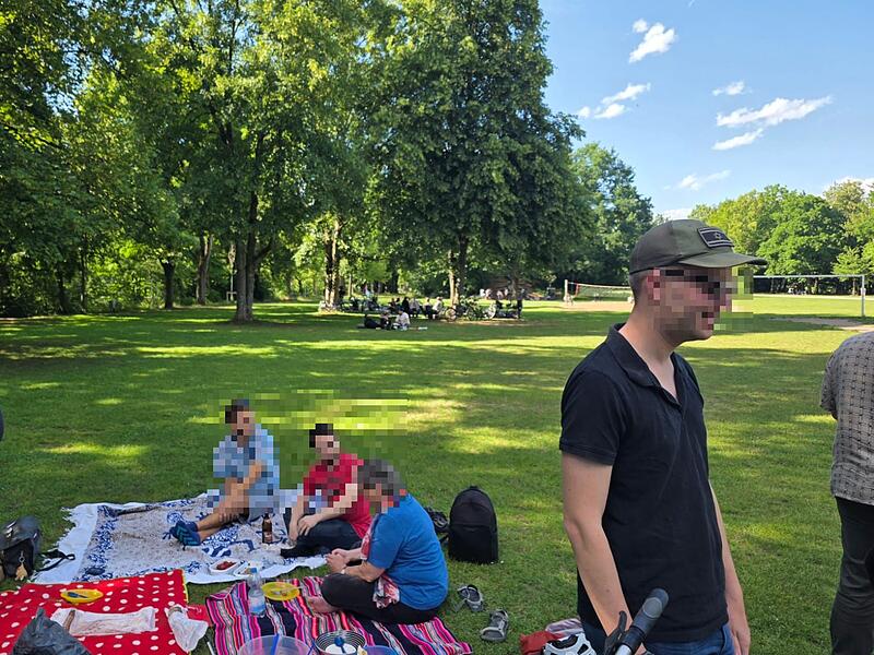 Israel-Pal&auml;stina-Konflikt auf der Jahnwiese Bamberg
