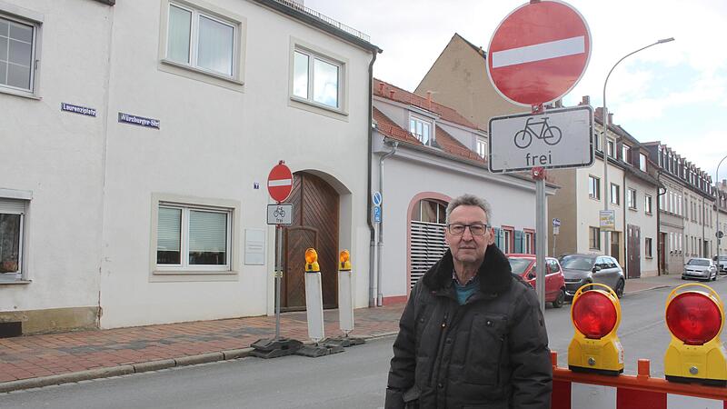 Bürgervereinsvorsitzender Gerhard Metzner würde sich unter anderem eine Behelfs-Bushaltestelle in der Artur-Landgraf-Straße wünschen.