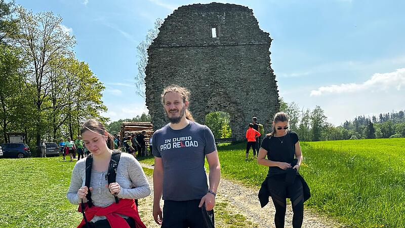 Die Ruine Heilingskirche bot ein einzigartiges Fotomotiv. Die Ruine Heilingskirche bot ein einzigartiges Fotomotiv.