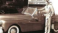Hollywood-Legenden wie Gary Cooper (hier mit seinem 1948er Lincoln Cabrio) gaben sich in der Werkstatt von Rudolf Stößel die Klinke in die Hand. Hollywood-Legenden wie Gary Cooper (hier mit seinem 1948er Lincoln Cabrio) gaben sich in der Werkstatt von Rudolf Stößel die Klinke in die Hand.