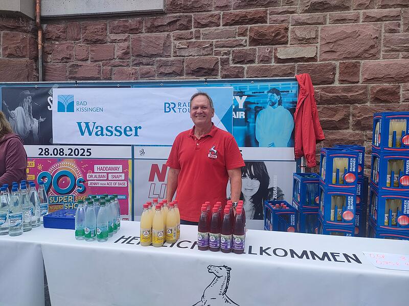 BR Radltour macht Pause in Bad Kissingen