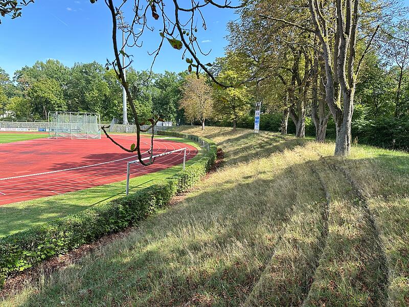 Volkspark Bamberg - Fuchsparkstadion, Kurven Volkspark Bamberg - Fuchsparkstadion, Kurven