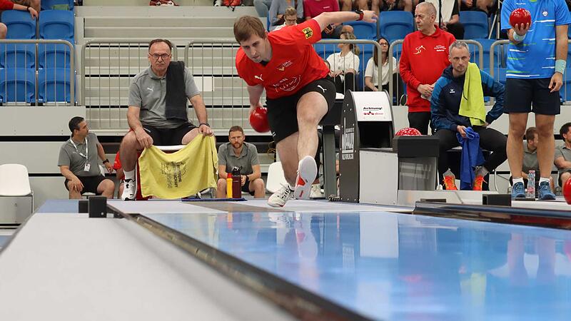 Der Bamberger Christian Wilke war im WM-Finale mit 650 Holz bester deutscher Kegler. Zum Mannschaftspunkt fehlten ihm aber acht Kegel.