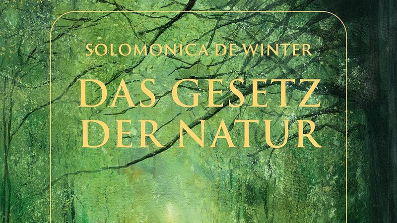 Ausschnitt aus dem Cover des Romans &bdquo;Das Gesetz der Natur&ldquo; von Solomonica de Winter, der im Diogenes Verlag erschienen ist.