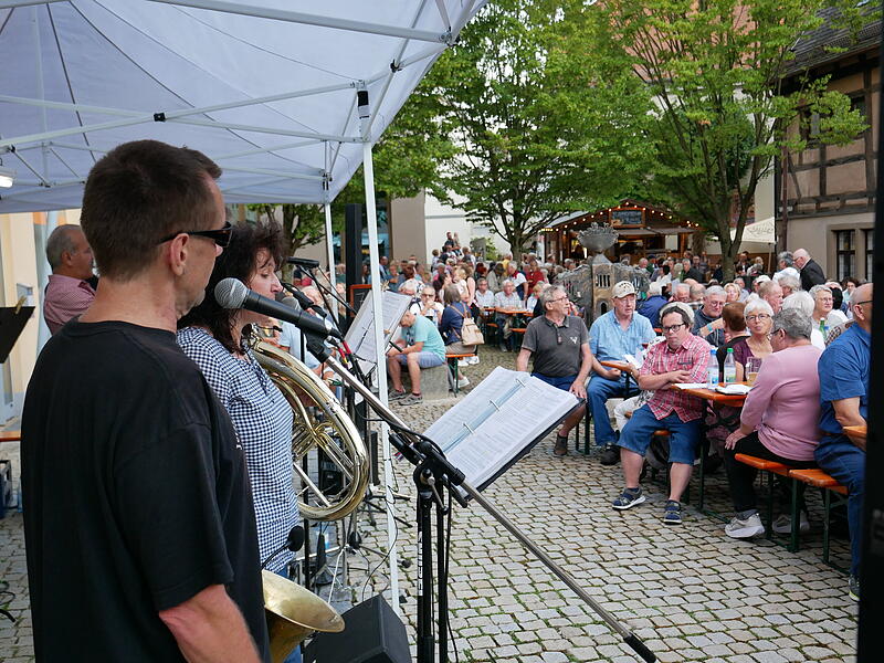 Z&uuml;nftig zu ging es am F&uuml;llbacher Hof.