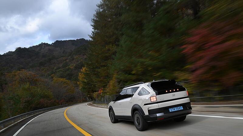 Heckansicht Hyundai Nexo