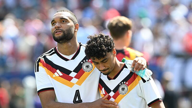 Jonathan Tah und Nathaniel Brown