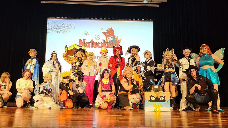 Die Siegerehrung des Cosplay-Contest.