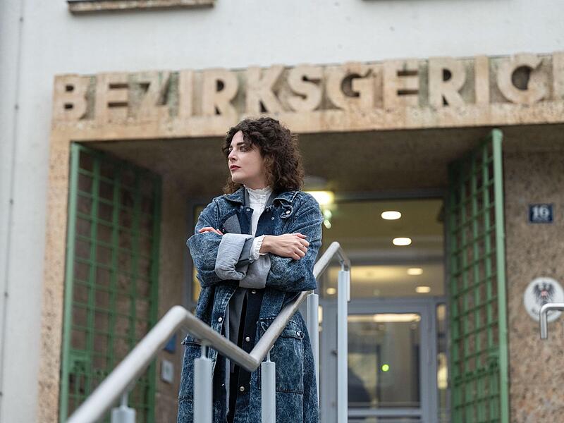 Schauspielerin Friedmann vor Gericht