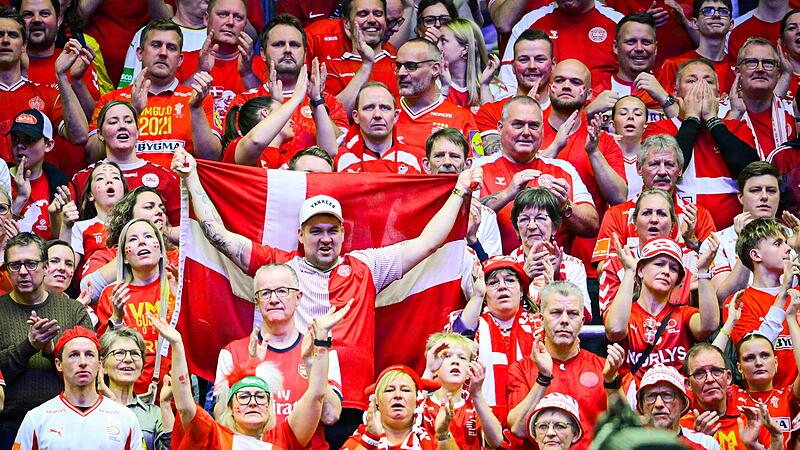 D&auml;nemarks Handball-Fans