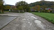 Was wirkt, wie eine Dorfstra&szlig;e in der rum&auml;nischen Provinz, ist in Wahrheit die &bdquo;Rosenau&ldquo; in Leutenbach.Forchheim & Fr&auml;nkische Schweiz